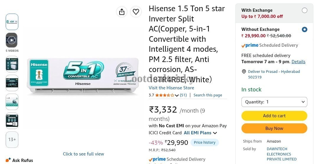 Flipkart 29990 Offer Image