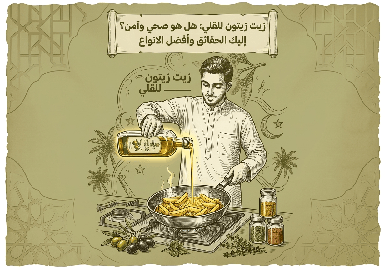 زيت زيتون للقلي