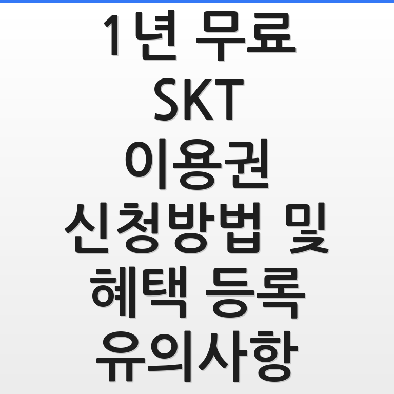 퍼플렉시티 1년 무료 SKT 이용권 신청방법과 혜택 등록 유의사항을 설명하는 깔끔한 그래픽 모습