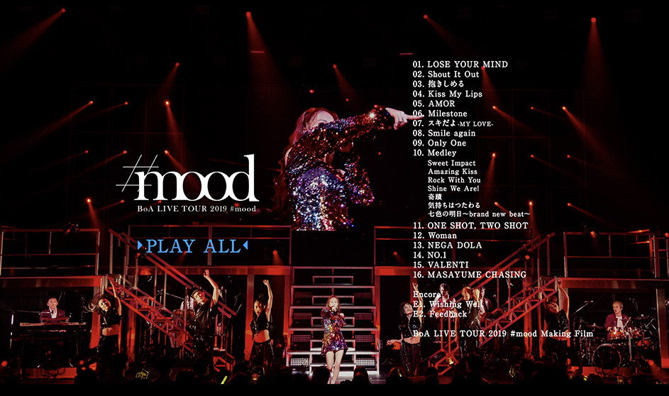 BoA LIVE TOUR 2019 #mood ライブ 輸入盤 K-POPミュージックBD Blu-ray