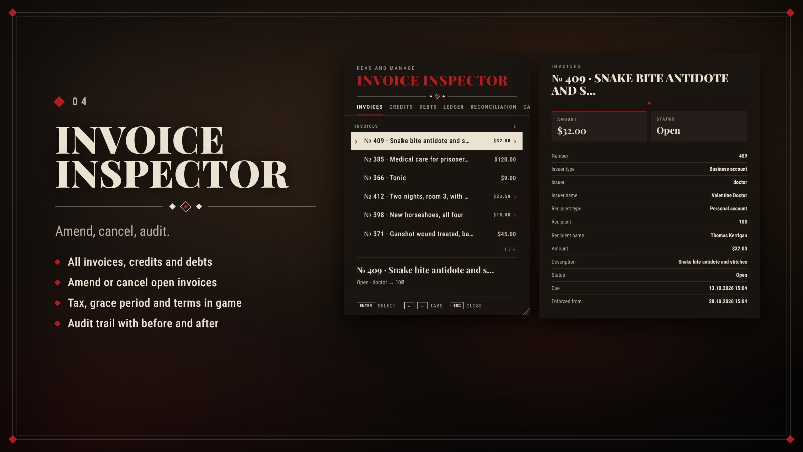 Invoice inspector