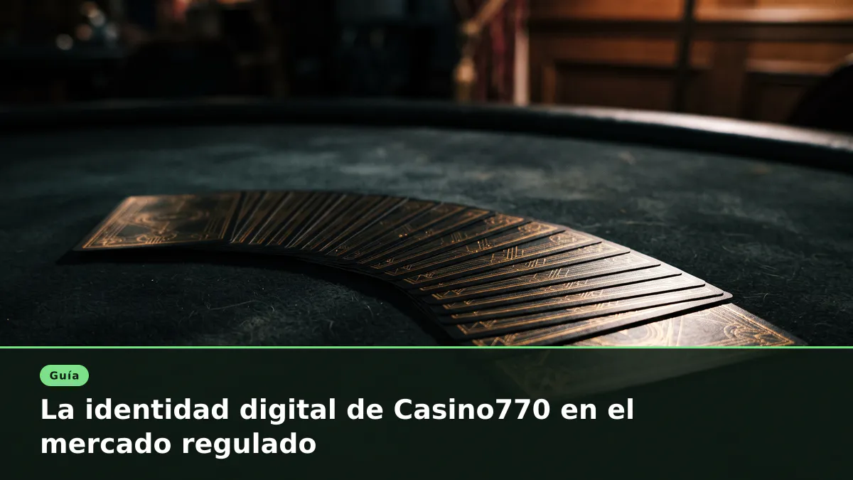 La identidad digital de Casino770 en el mercado regulado