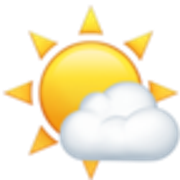 sun-behind-small-cloud-1f324-fe0f