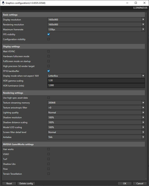 Config