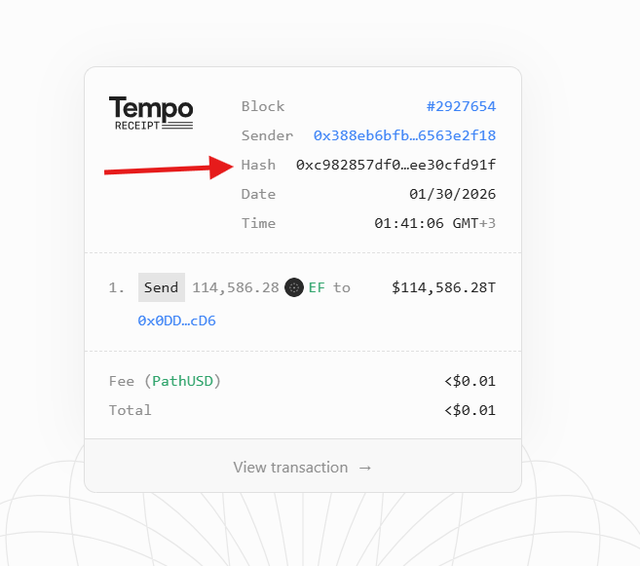tempo hash