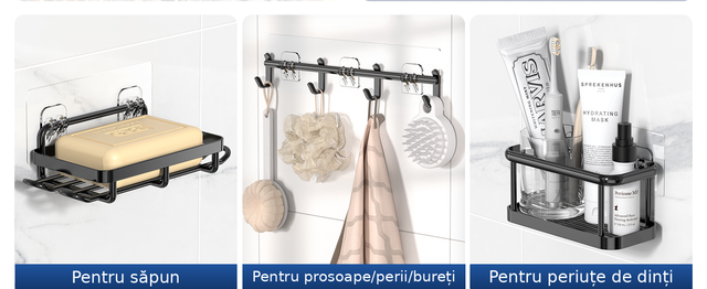 Set organizatoare baie NextWave - imagine 2