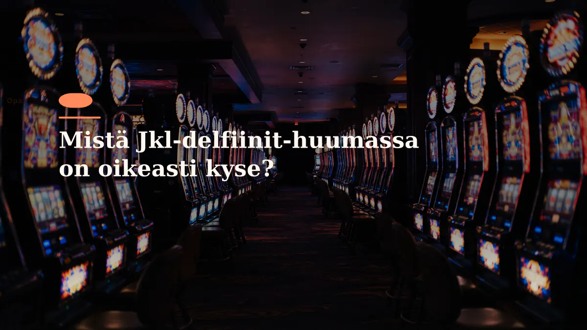 Mistä Jkl-delfiinit-huumassa on oikeasti kyse?