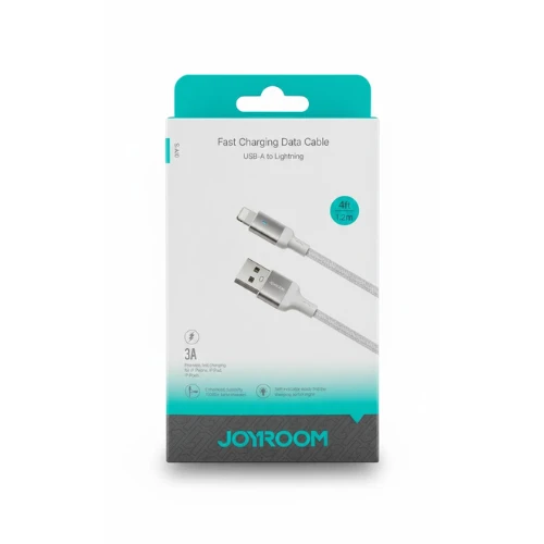 كابل شحن آيفون قماش سريع (USB-A to Lightning) أصلي