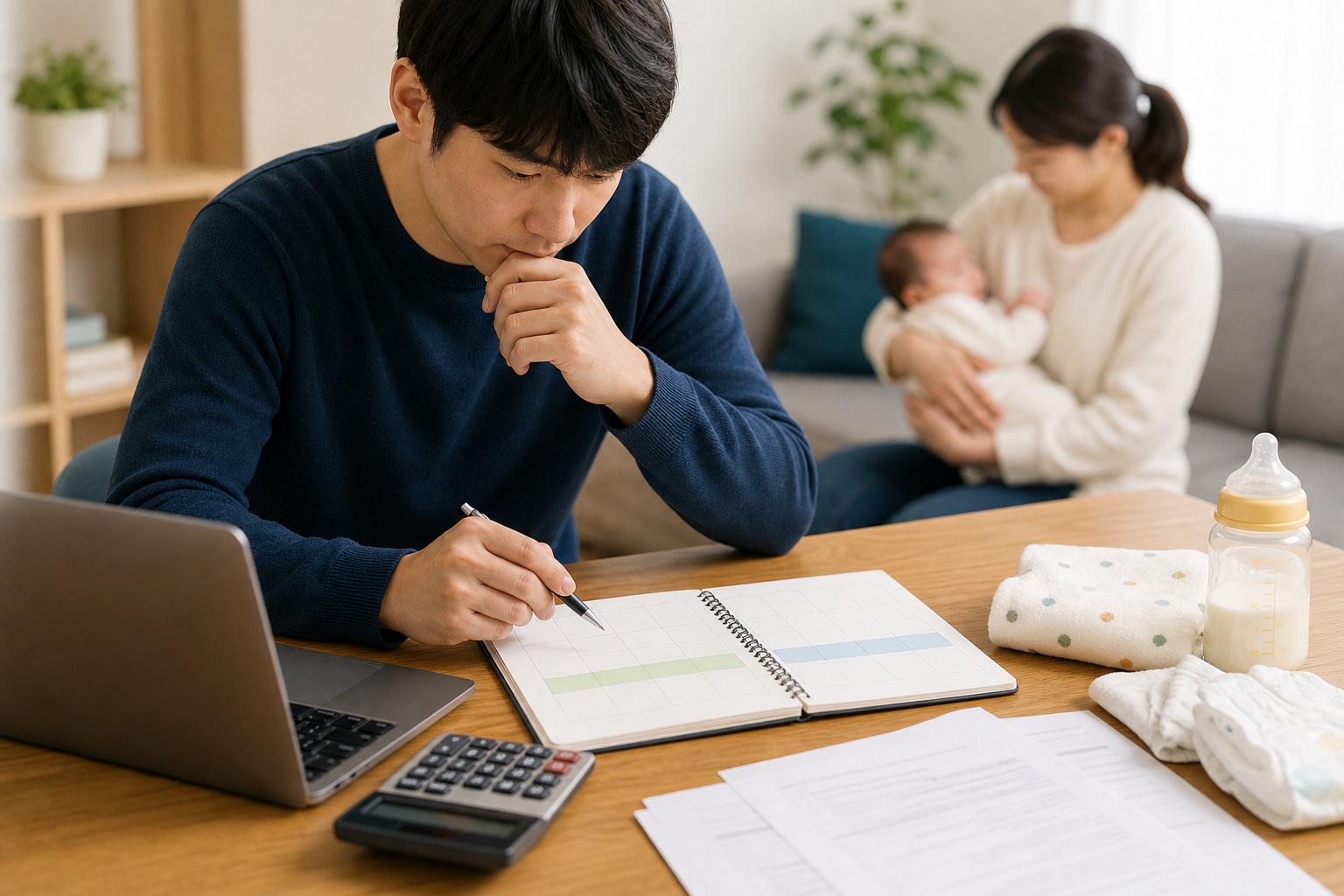 특례 적용기간 제외가 실제 계산에 미치는 영향 내용을 설명하는 관련 이미지