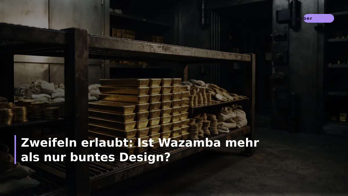 Zweifeln erlaubt: Ist Wazamba mehr als nur buntes Design?