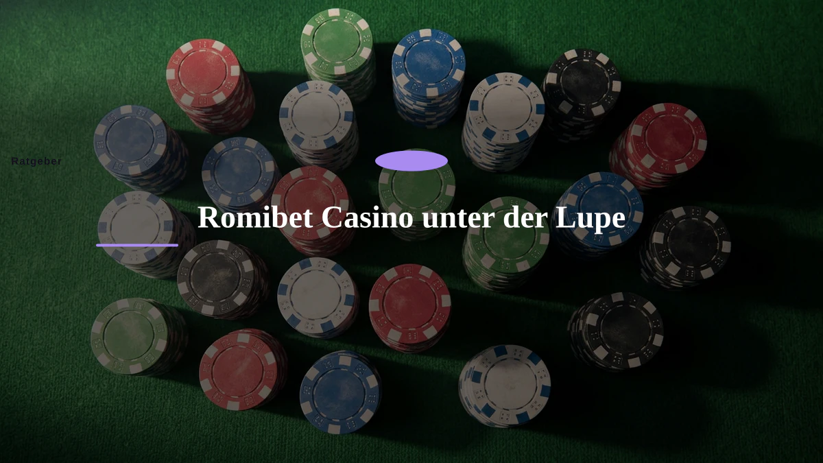 Romibet Casino unter der Lupe