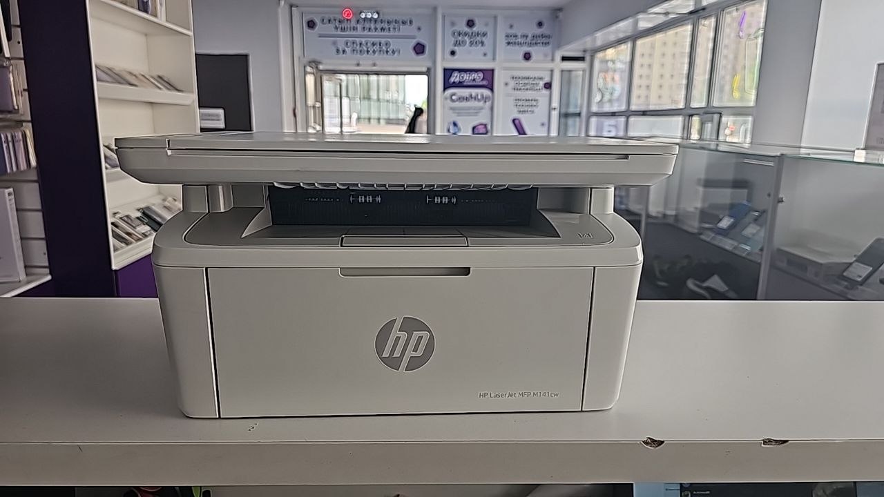 Скупка 🖨 Принтер МФУ HP LaserJet MFP M141cw — компактное лазерное МФУ для дома и офиса в Астане