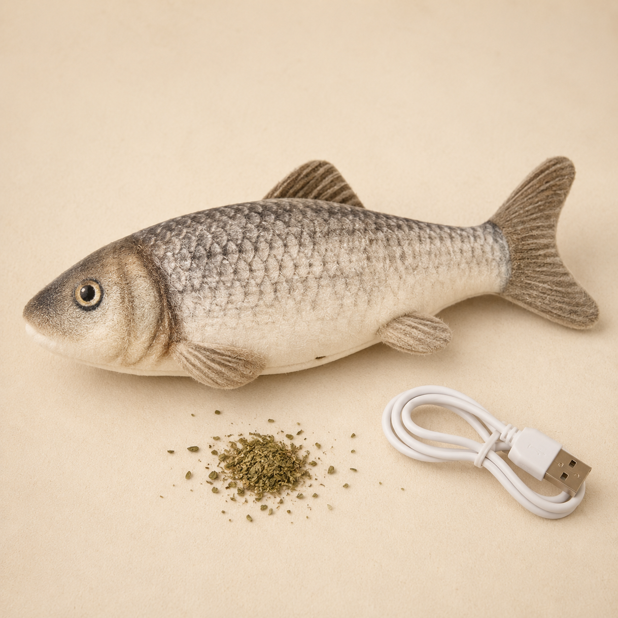 Poisson interactif rechargeable