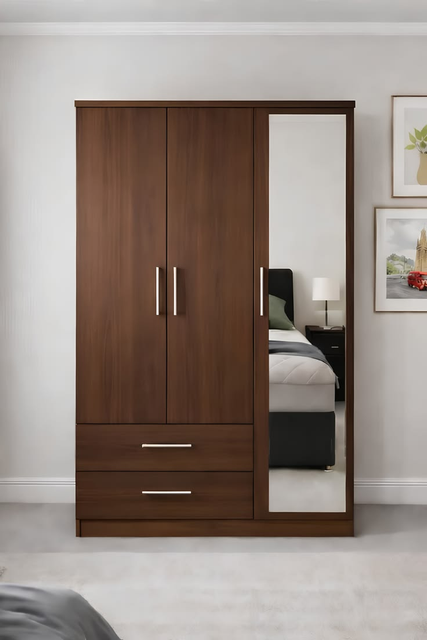 Custom architectural wooden door interior design by Dream House