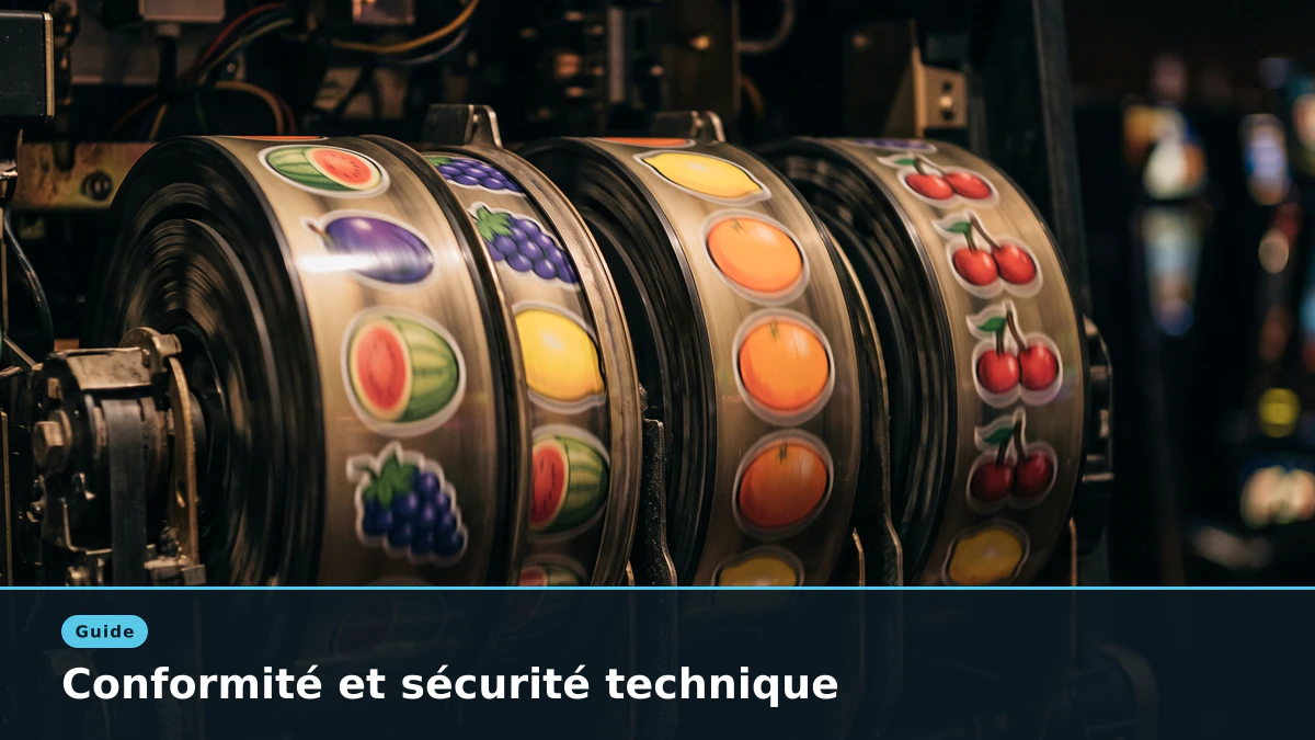 Conformité et sécurité technique