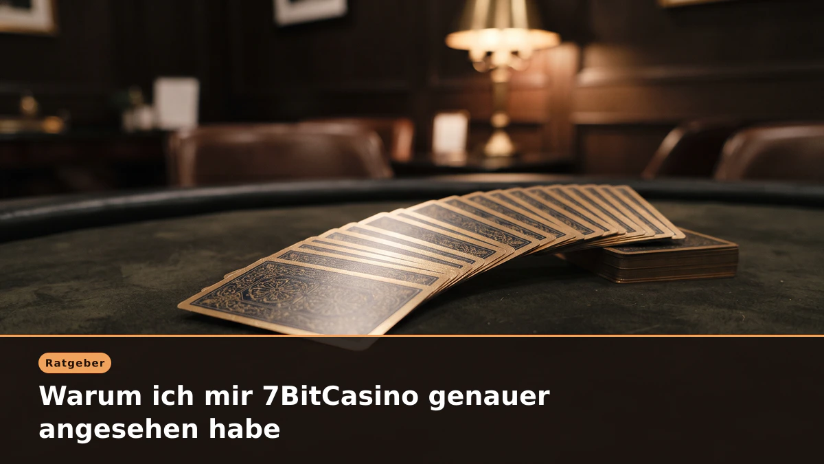 Warum ich mir 7BitCasino genauer angesehen habe
