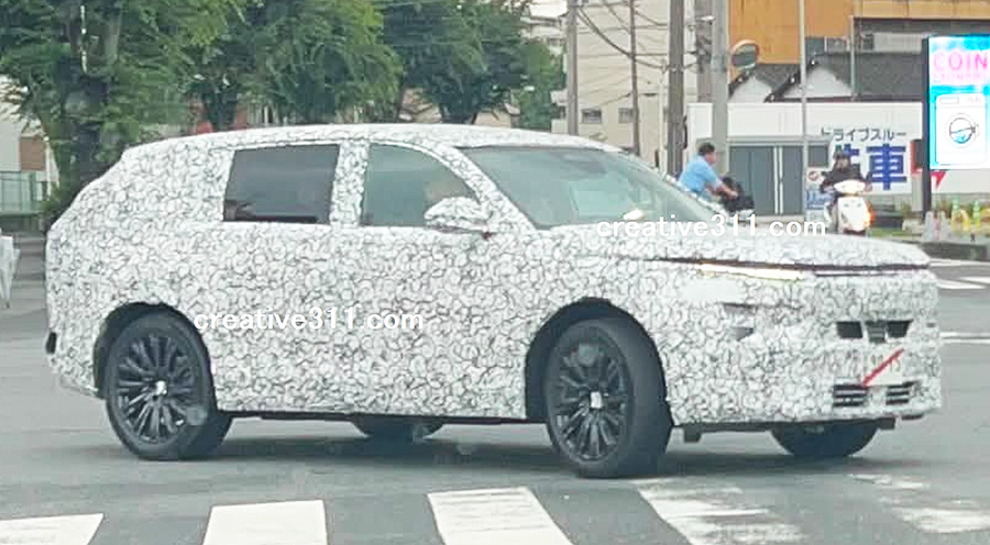Honda avancier spyshot front design
