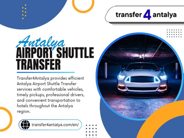 Every successful vacation begins with small, thoughtful decisions. While airport transportation may not seem exciting during the planning stage, it often becomes one of the first experiences you remember after landing. A dependable antalya airport transfer offers more than convenience. It provides comfort, confidence, and peace of mind when you need them most. When your transportation is already arranged, you can spend less time worrying about logistics and more time looking forward to everything Antalya has to offer.

Address: Güzelyurt, 206. Sk. No:2, 07112 Aksu/Antalya
Phone: +905370463824

For More Information: https://transfer4antalya.com/en/transfer/antalya-airport/

Read Our Blogs:
https://transfer4antalya.tumblr.com/
https://transfer4antalya.brushd.com/
https://transfer4antalya.medium.com/vip-taxi-antalya-051f9c47775f

Related Links:
https://beacons.ai/transfer4antalya
https://vimeo.com/transfer4antalya
https://speakerdeck.com/transfer4antalya