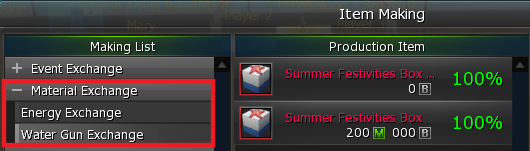 Craft das boxes de summer