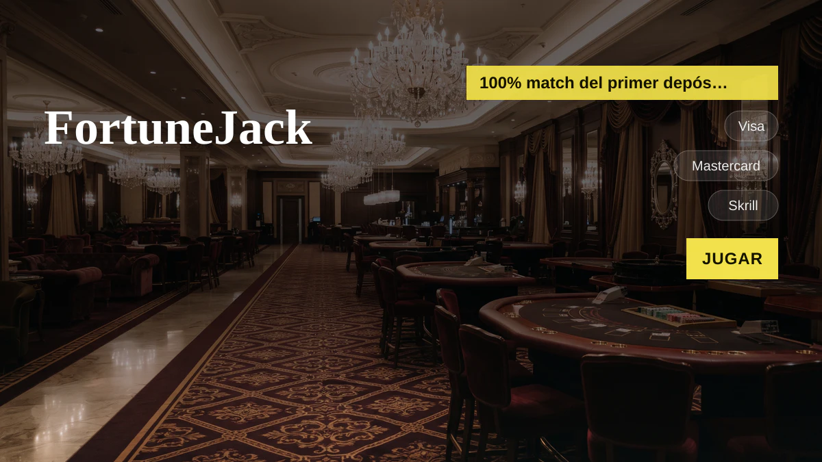 FortuneJack casino — bono de bienvenida 100% match del primer depósito hasta 200 USD + 500 FS, pagos: Visa, Mastercard, Skrill, Neteller, Paysafecard FortuneJack casino — bono de bienvenida 100% match del primer depósito hasta 200 USD + 500 FS, pagos: Visa, Mastercard, Skrill, Neteller, Paysafecard
