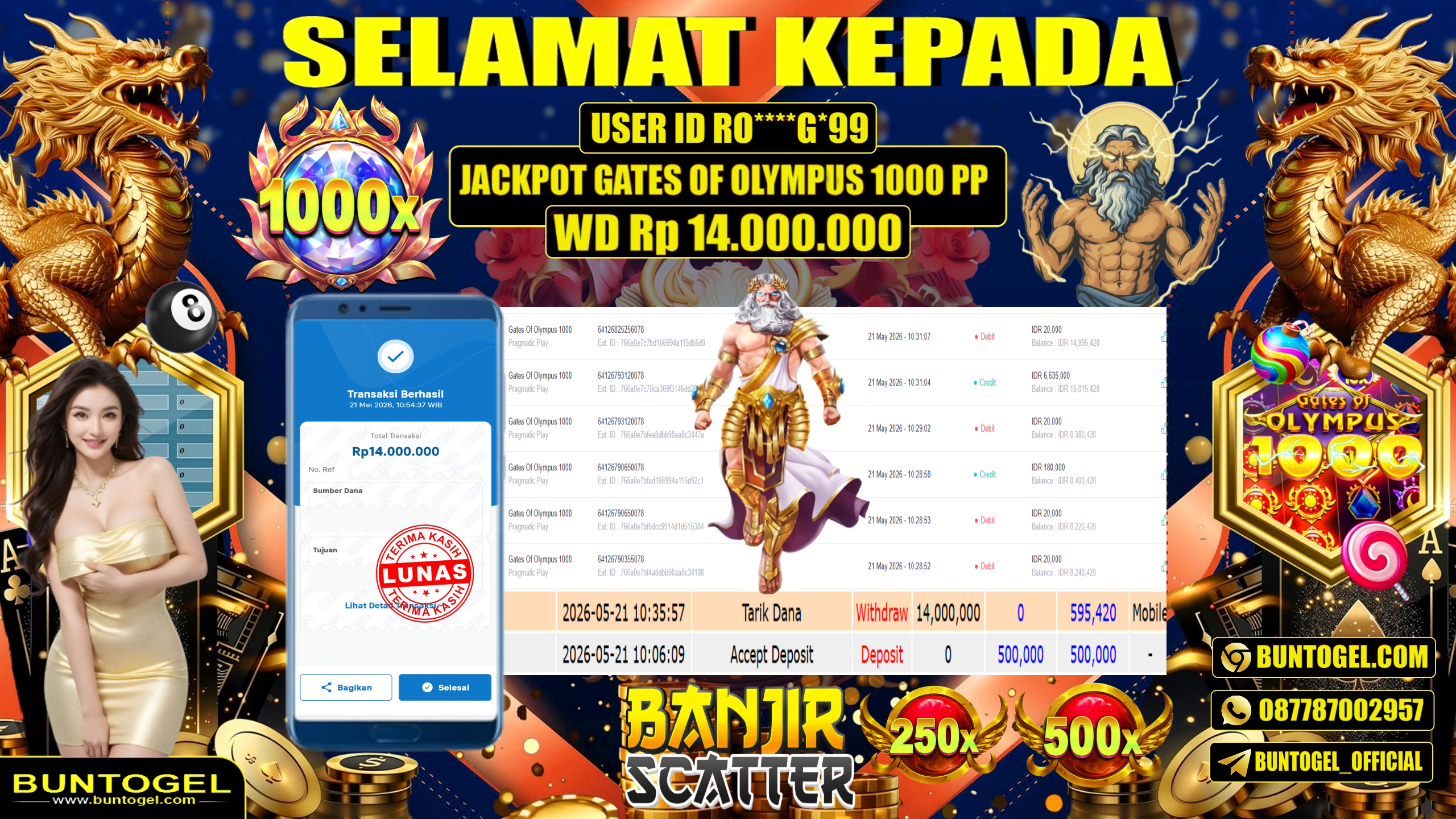 BUKTI BAYAR BUNTOGEL
