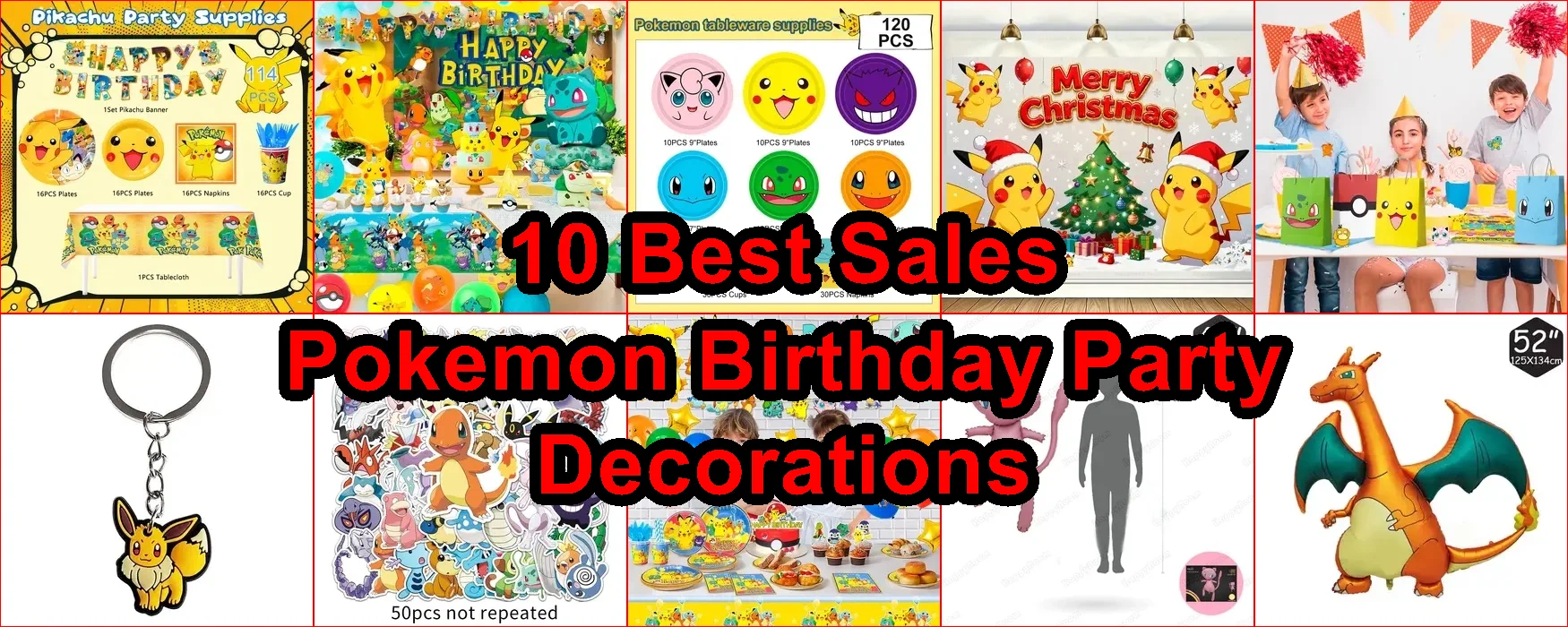寶可夢主題生日派對裝飾 評價