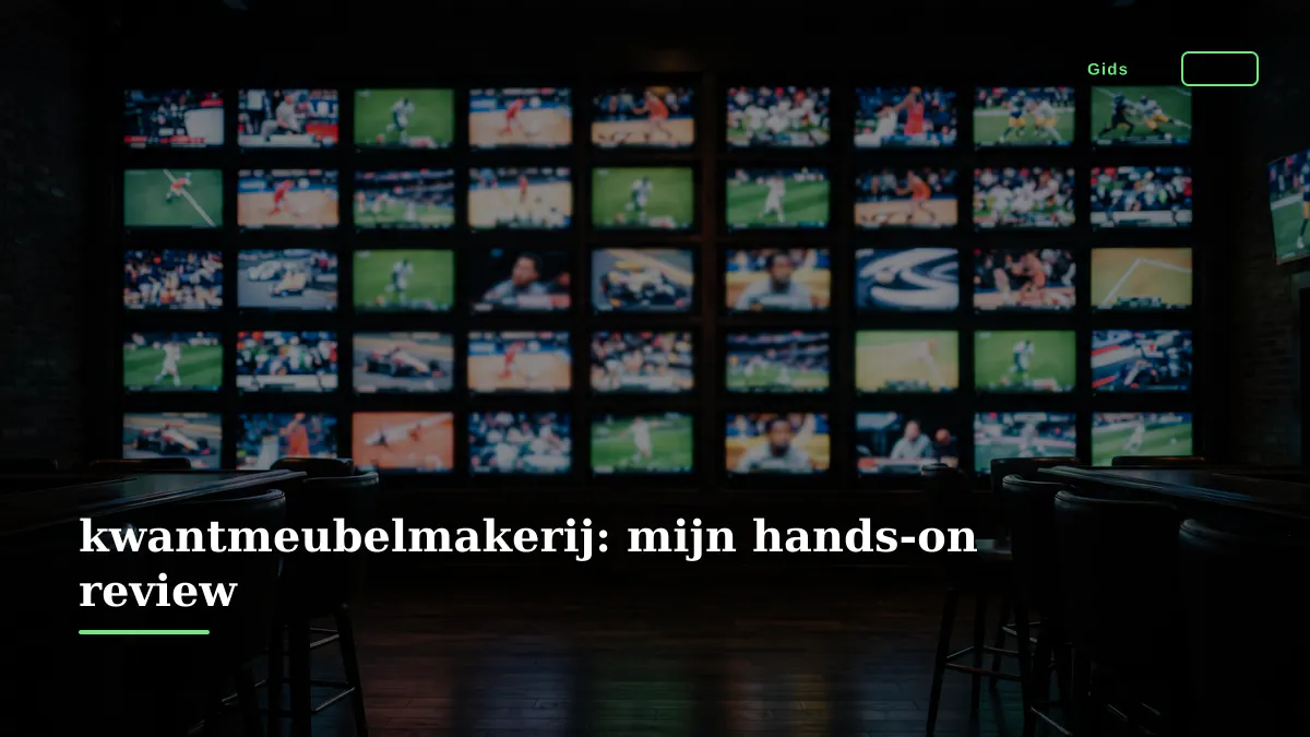 kwantmeubelmakerij: mijn hands-on review