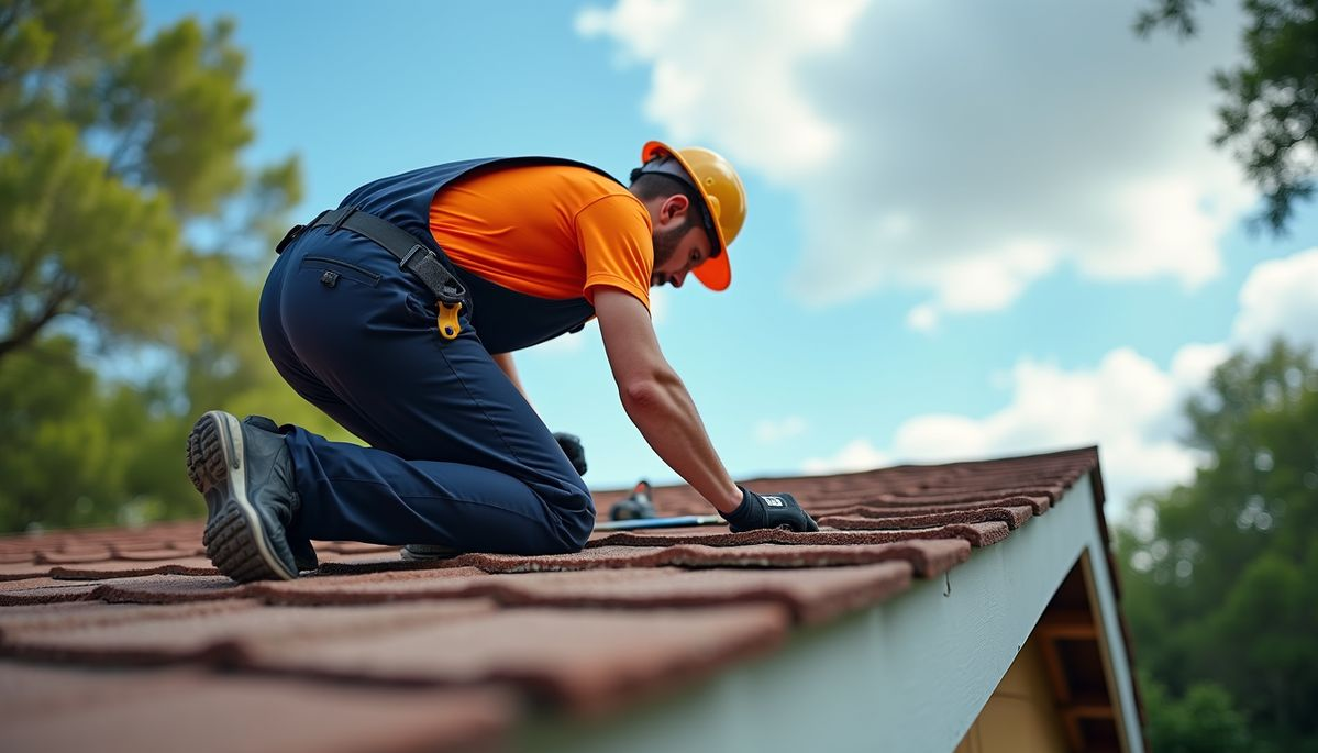 Roofing background