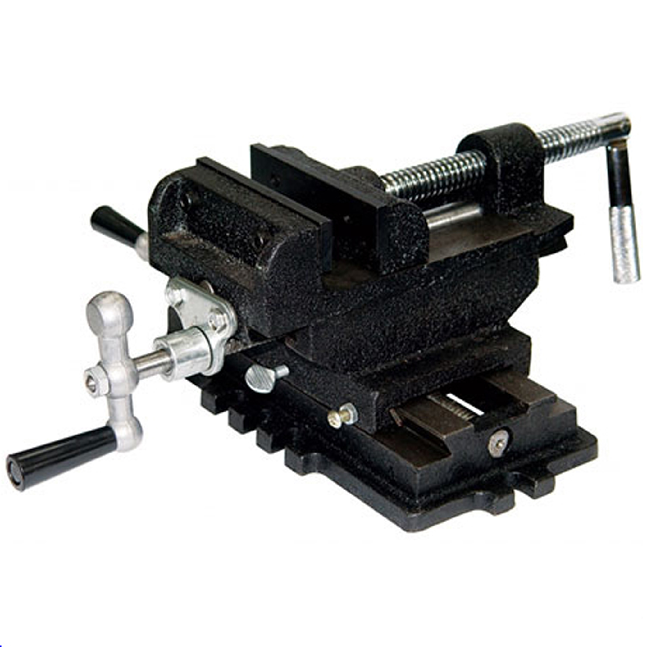 Cast Iron Cross Slide Vice, 100mm x 115mm, 4