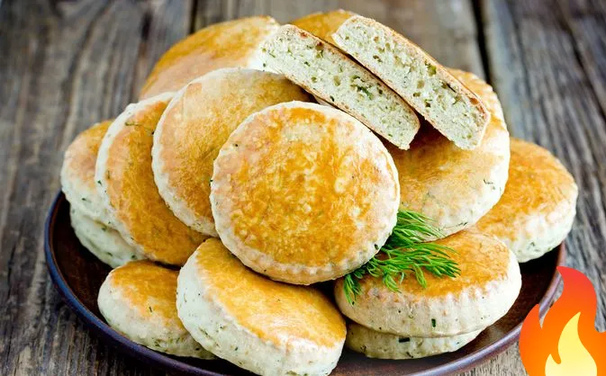 Постер Несладкие коржики с укропом