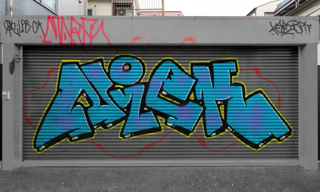 Graffiti artwork by Okeys
