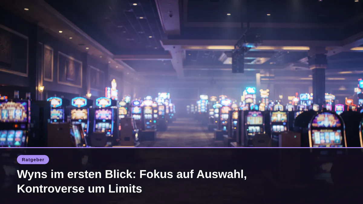 Wyns im ersten Blick: Fokus auf Auswahl, Kontroverse um Limits