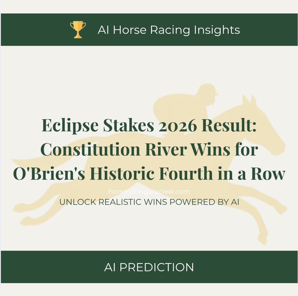 Eclipse Stakes 2026 Result — Constitution River Wins for O'Brien's Historic Fourth in a Row