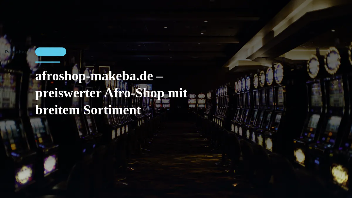afroshop-makeba.de – preiswerter Afro-Shop mit breitem Sortiment
