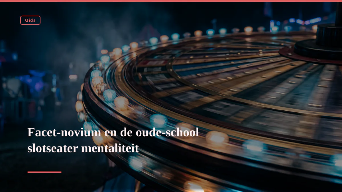 Facet-novium en de oude-school slotseater mentaliteit