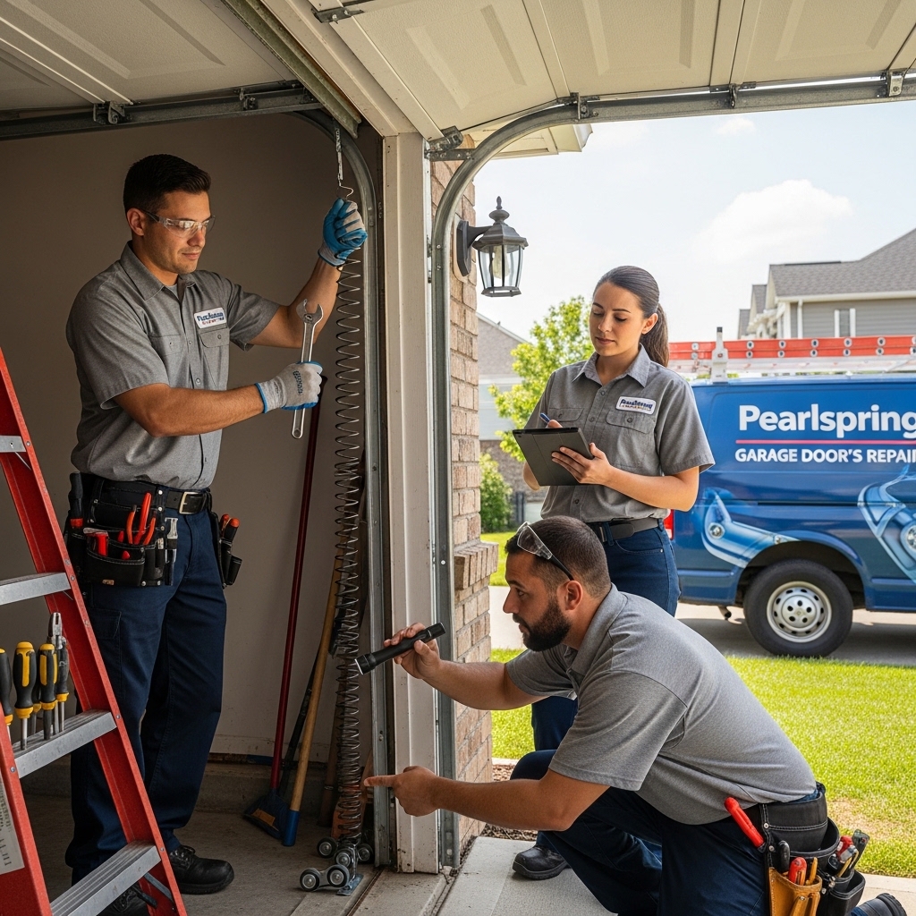 Professional garage door repair service technician in Millville NJ