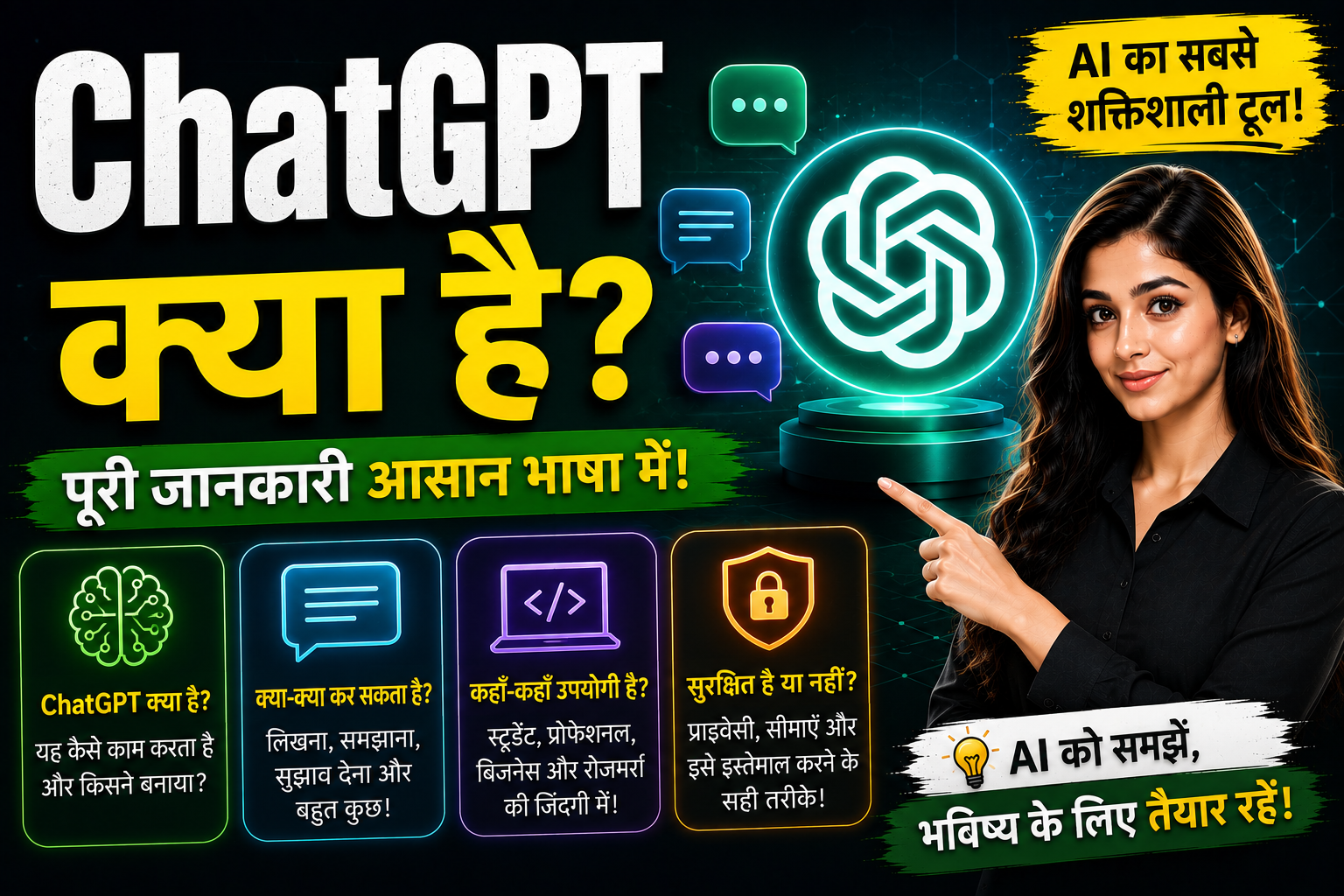 ChatGPT क्या है और यह काम कैसे करता है? 🤖⚡