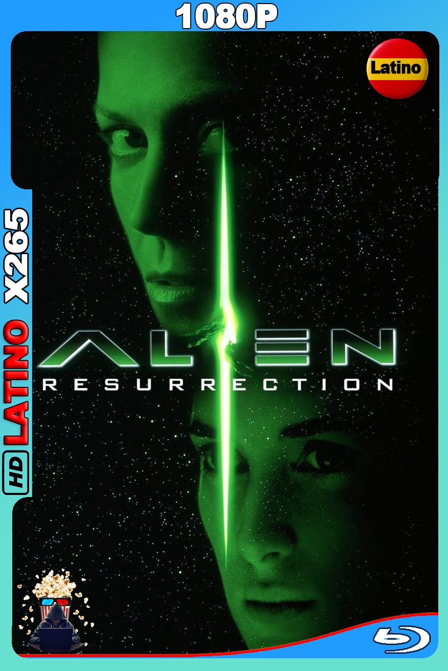 Alien – La resurrección – Extended Edition (1997) [1080p] BDRip X265 [Latino-Inglés]