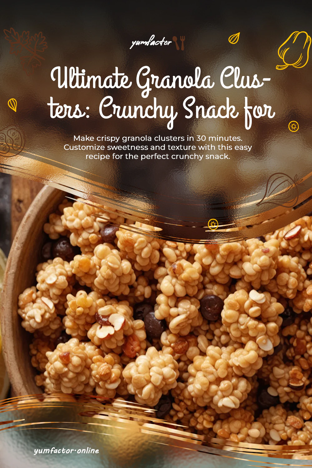 Ultimate Granola Clusters: Crunchy Snack for Every Craving
