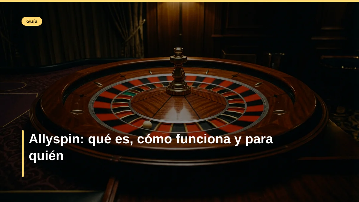 Allyspin: qué es, cómo funciona y para quién