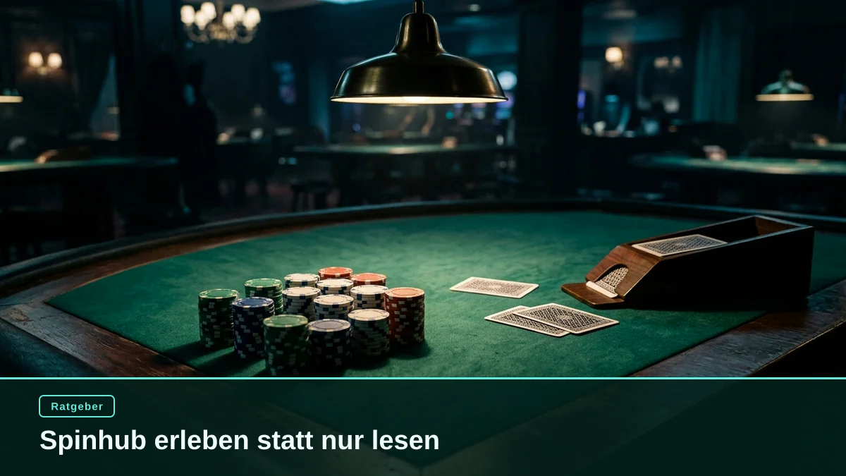 Spinhub erleben statt nur lesen