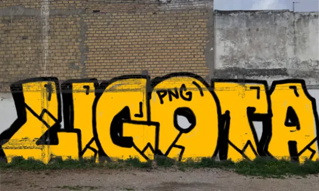Graffiti artwork by GieKSaTauzen