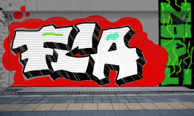Graffiti artwork by NOPLI