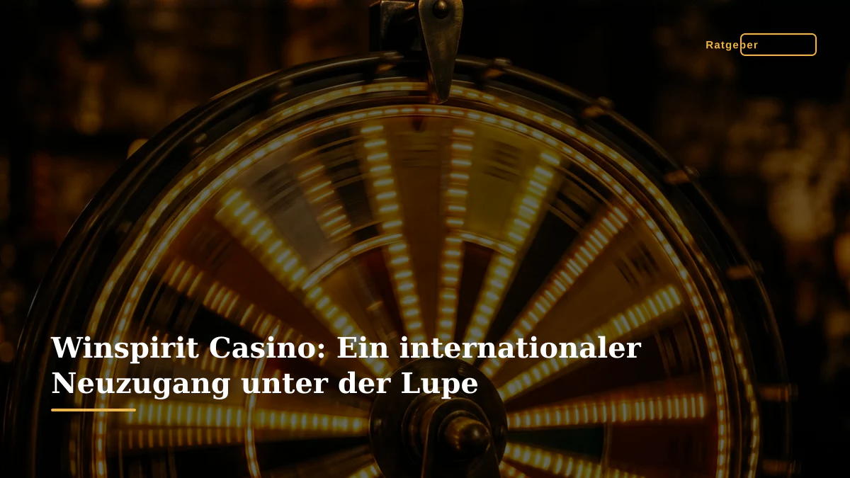 Winspirit Casino: Ein internationaler Neuzugang unter der Lupe