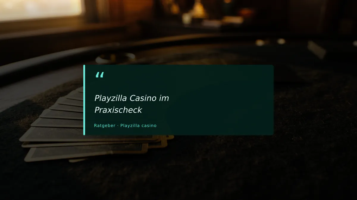 Playzilla Casino im Praxischeck