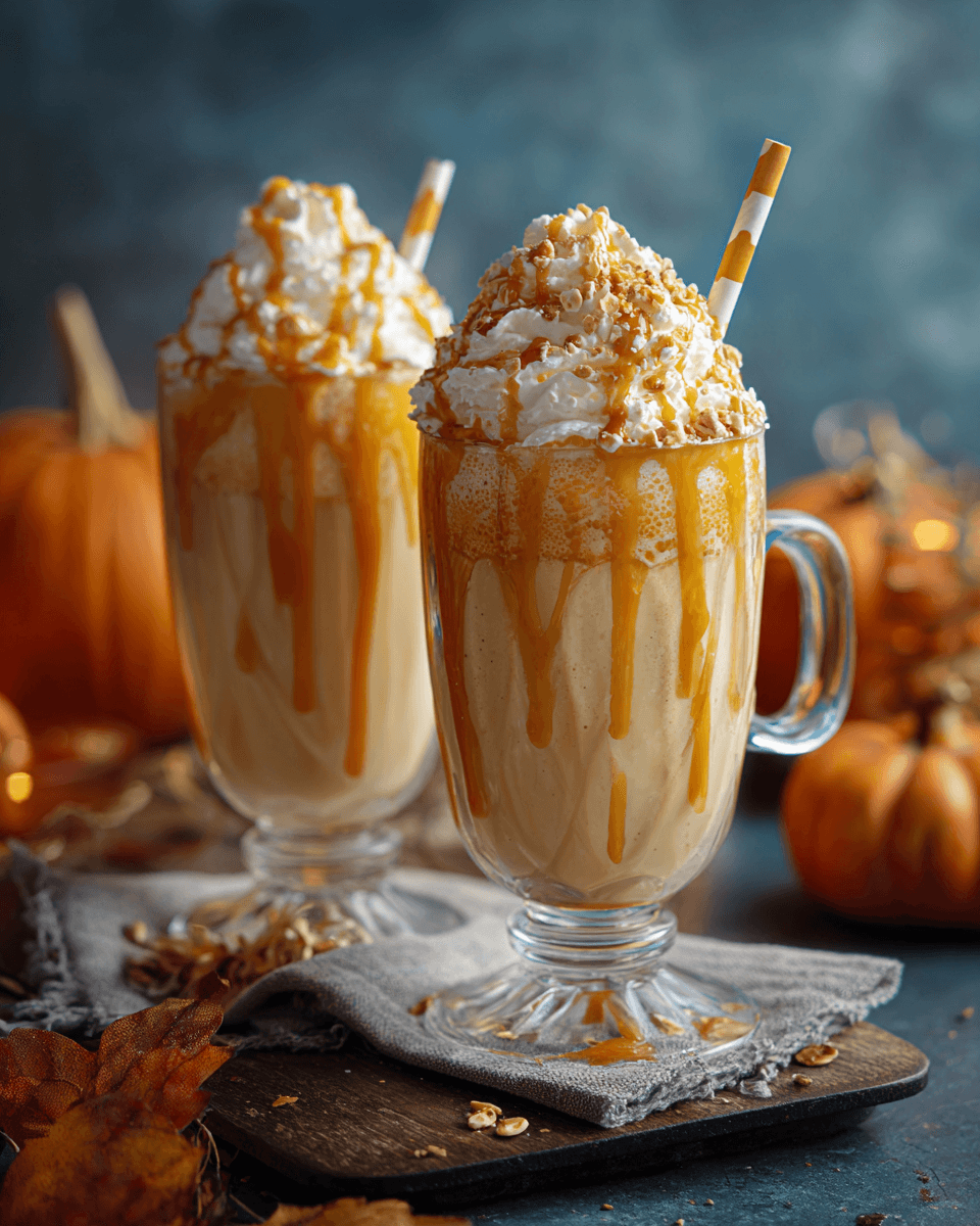 Cozy Up With Easy Pumpkin Milkshakes For Fall Nights step photo