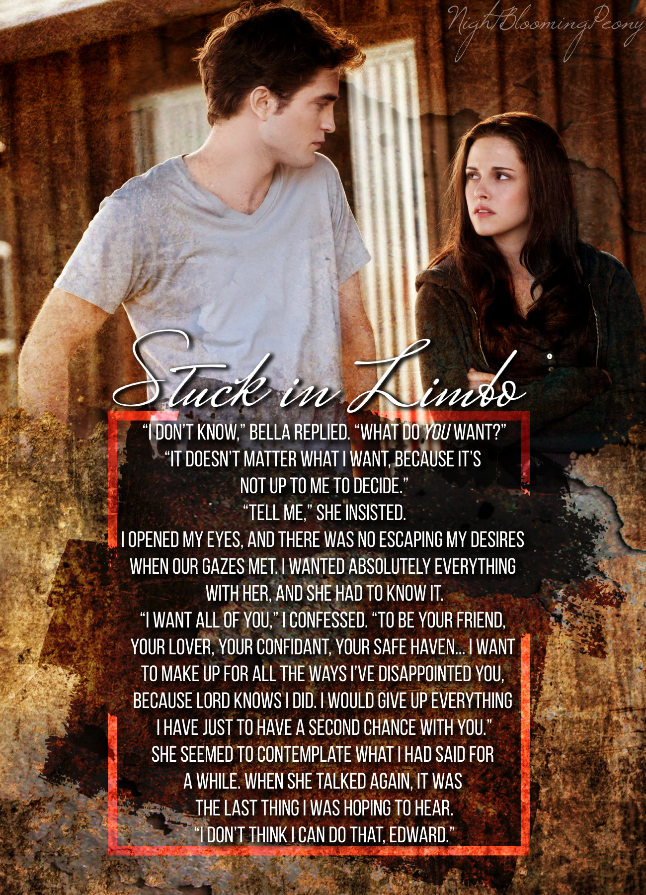 Stuck in Limbo - Chapter 23 - NightBloomingPeony - Twilight Series ...