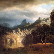 Bierstadt-Albert-In-Western-Mountains