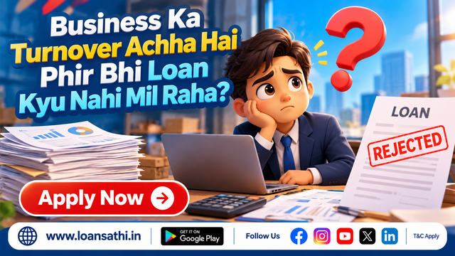 Business Ka Turnover Achha Hai Phir Bhi Loan Kyu Nahi Mil Raha?