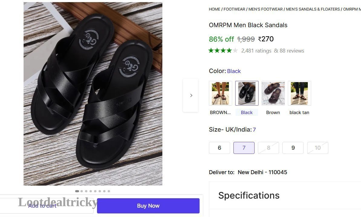 men Black Sandals – Just ₹270 | Huge Savings Offer men Black Sandals – Just ₹270 | Huge Savings Offer